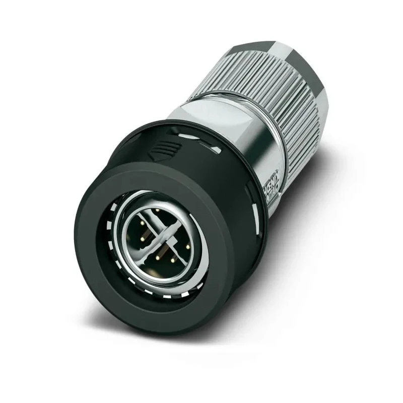 Phoenix Contact Industrial Circular Connector 8 Contacts Cable Mount M12 Plug IP65 IP67 SACC Series 1021783