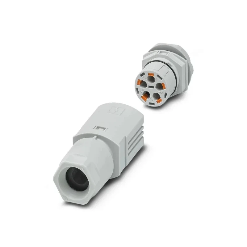 Phoenix Contact IPD Series Power Connector, 5-Contact, 20A Current, Light Grey 1047344