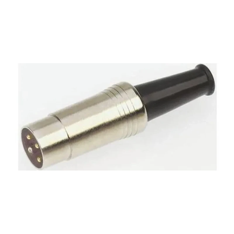 RS PRO 5 Pole Straight Standard DIN Plug, 50V, Screw Termination, Male Cable Connector 251-4185