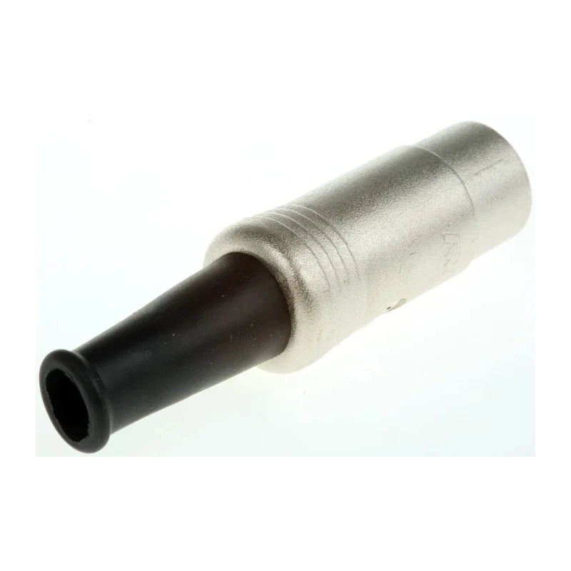 RS PRO 5 Pole Straight Standard DIN Plug 50V Screw Cable Male 251-4191