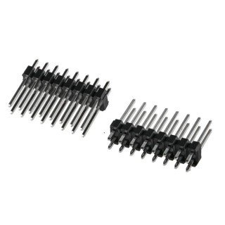 RS PRO Straight Through Hole Pin Header 16 Contact, 2.54 mm Pitch, 2 Row Unshrouded 251-8288