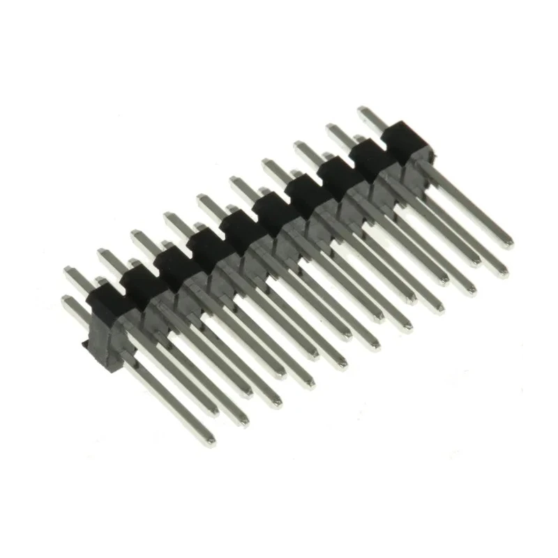 RS PRO Straight Through Hole Pin Header, 20 Contact, 2.54 mm Pitch, 2 Row, Unshrouded 251-8294