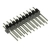 RS PRO Straight Through Hole Pin Header, 20 Contact, 2.54 mm Pitch, 2 Row, Unshrouded 251-8294