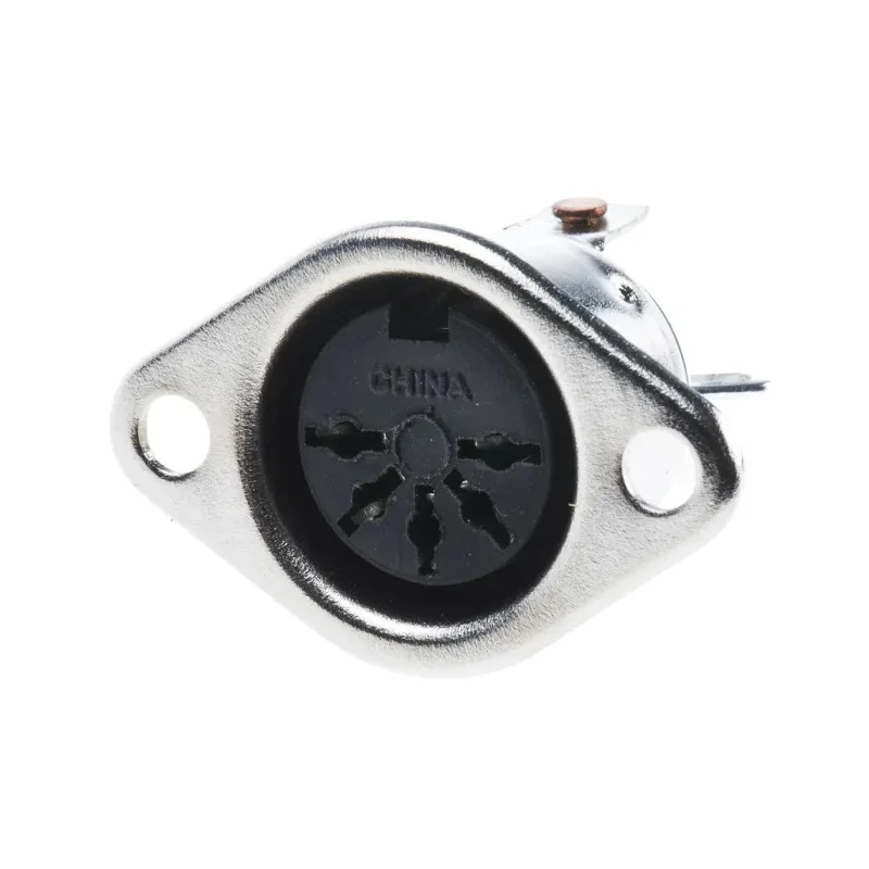 RS PRO 5 Pole Straight Standard DIN Socket, 2A Current, 50V Voltage, Screw Termination, Through Hole Mount Female 251-4242