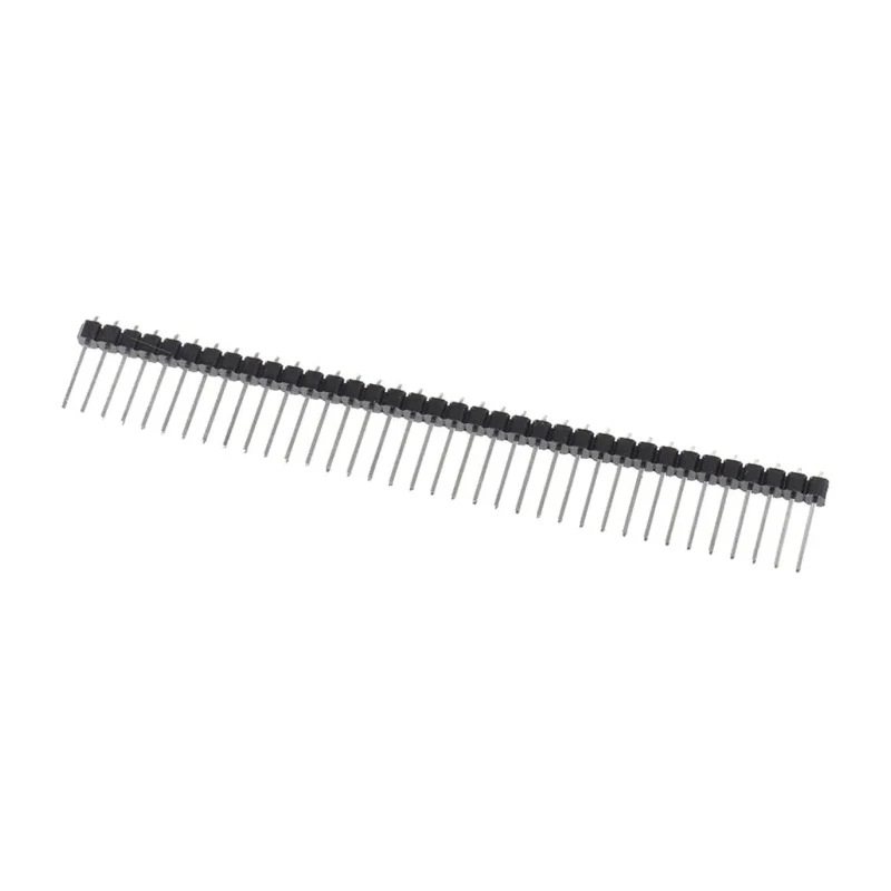 RS PRO Right Angle Through Hole Pin Header, 36 Contacts, 2.54 mm Pitch, 1 Row, Unshrouded 251-8446