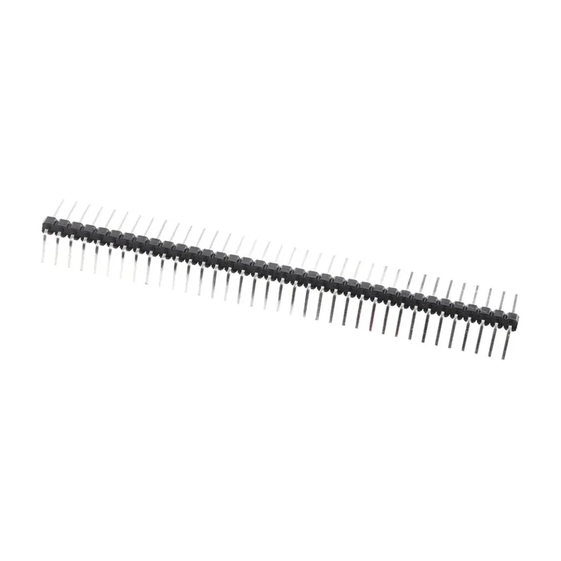 RS PRO Right Angle Through Hole Pin Header, 36 Contacts, 2.54 mm Pitch, 1 Row, Unshrouded 251-8446