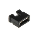 RS PRO Shorting Link Straight Female Black Open Top 2 Way 1 Row 2.54 mm Pitch 251-8569