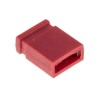 RS PRO Shorting Link Straight Female Red Closed Top 2 Way 1 Row 2.54 mm Pitch 251-8531