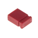 RS PRO Shorting Link Straight Female Red Closed Top 2 Way 1 Row 2.54 mm Pitch 251-8531