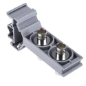 Phoenix Contact BNC Series Coaxial Connector 75Ω, Straight Body, Gold Plated, Cable Mount 2805083
