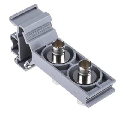 Phoenix Contact BNC Series Coaxial Connector 75Ω, Straight Body, Gold Plated, Cable Mount 2805083