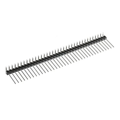 RS PRO Right Angle Through Hole Pin Header 36 Contacts 2.54 mm Pitch 1 Row Unshrouded 251-8452