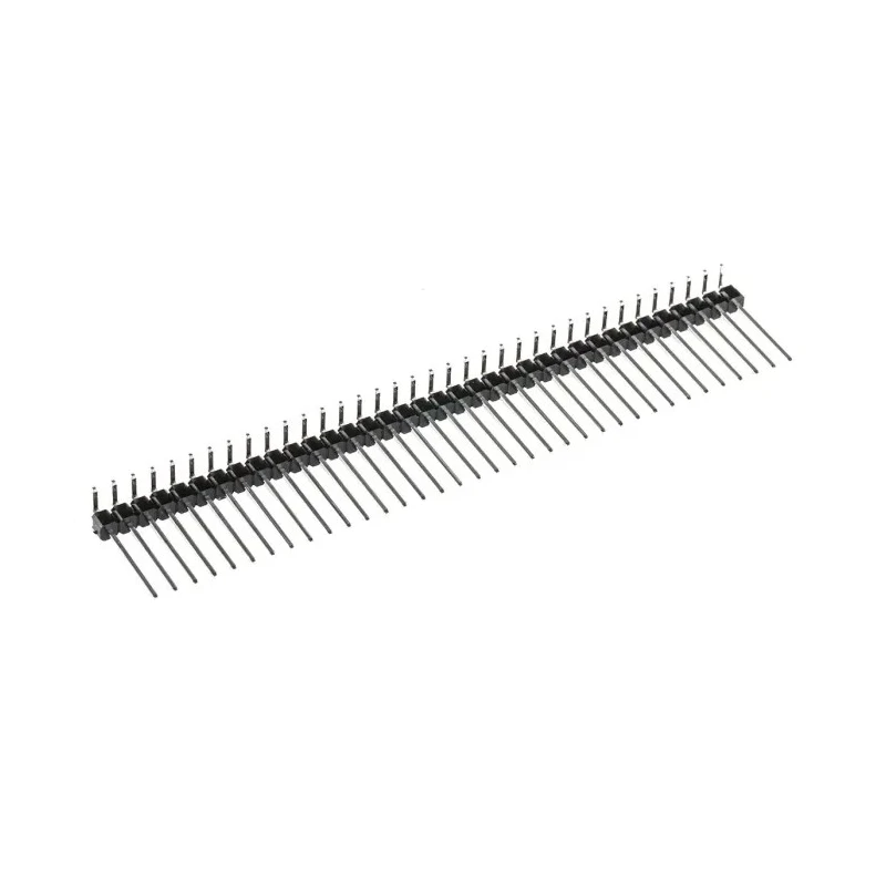 RS PRO Right Angle Through Hole Pin Header 36 Contacts 2.54 mm Pitch 1 Row Unshrouded 251-8452