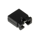 HARWIN Shorting Link Straight Female Black Open Top 2 Way 1 Row 2.54 mm Pitch 251-8682