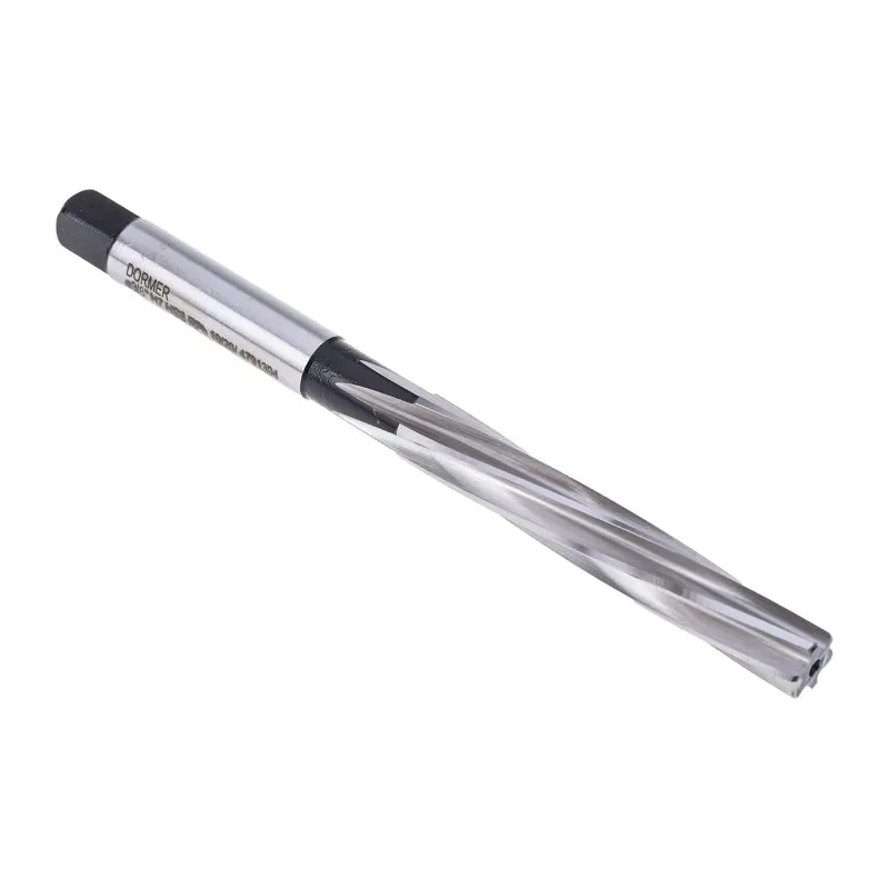 Dormer High-Speed Steel Spiral Square Hand Reamer 0.38 in Diameter, 9.53 mm Shank Diameter, 124 mm Overall Length B1003/8