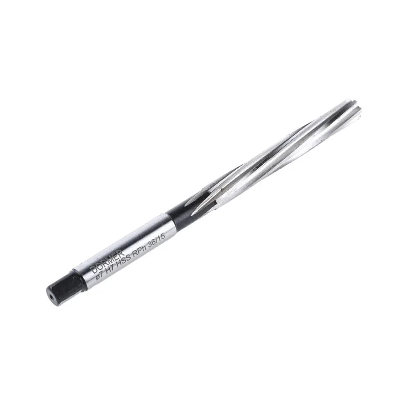 Dormer High Speed Steel (HSS) Spiral Square Hand Reamer 7 mm Diameter 40 mm Shank Diameter 107 mm Overall Length B1007.0