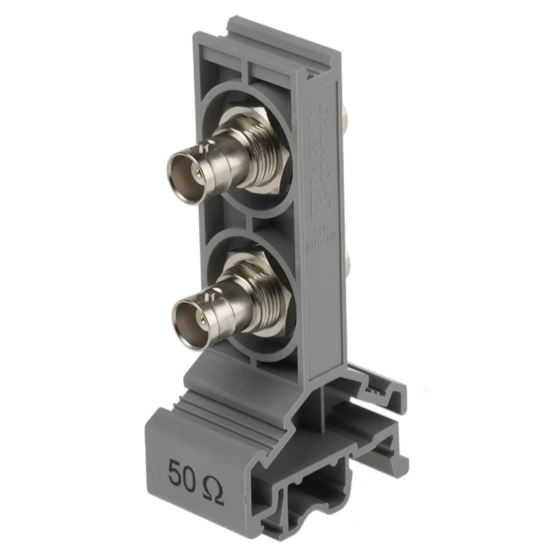 Phoenix Contact Coaxial Connector, 50 Ω Impedance, 0 to 4 GHz Operating Frequency, Cable Mount Type, Gold Contact 2805038
