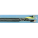 Igus CF30 Ultra-Flexible 4 Core Power Cable 4mm² 1kV Black Thermoplastic Elastomer 20m CF30