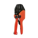 RS PRO Hand Crimp Tool for Tubular Cable Lugs, 204mm Length, Wire Size 0.75-2.5 mm², Model 252-7658