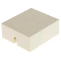 Decelect Surface-mounted Wall Plate RJ11 Screw Mount Unshielded TA 103 Series RJ11