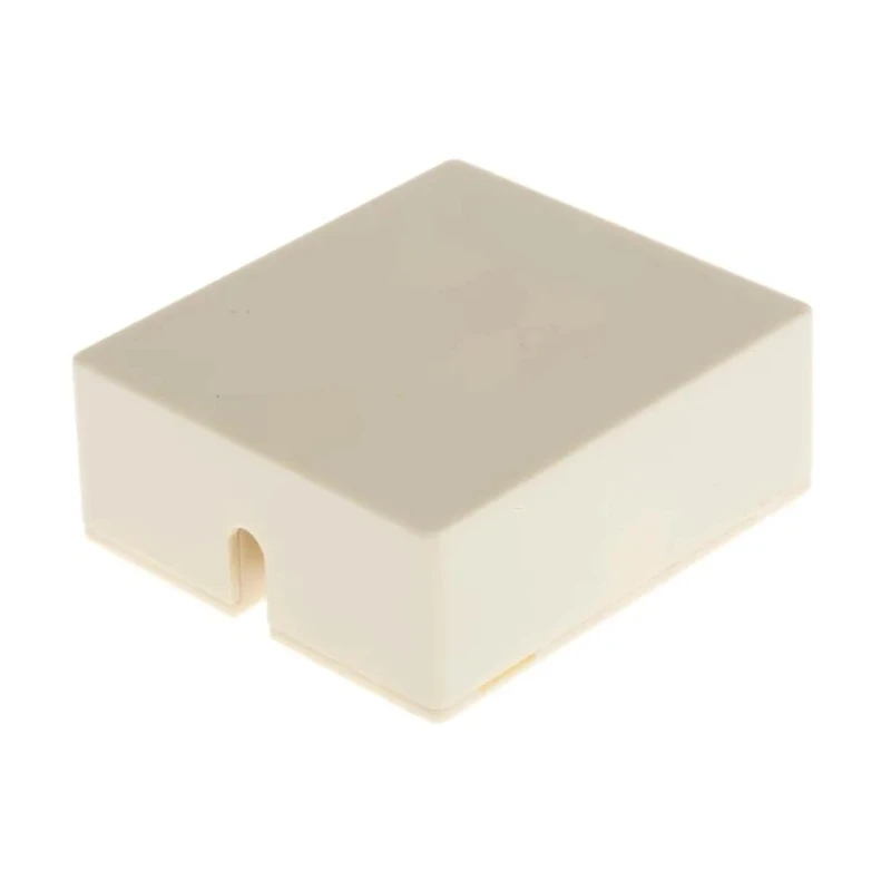 Decelect Surface-mounted Wall Plate RJ11 Screw Mount Unshielded TA 103 Series RJ11