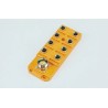 Lumberg Automation ASB Series Sensor Box, 4 Port, IP67 Rated, Plastic Housing, 10V-30V dc, Operating 11133 ASBSV 4 5