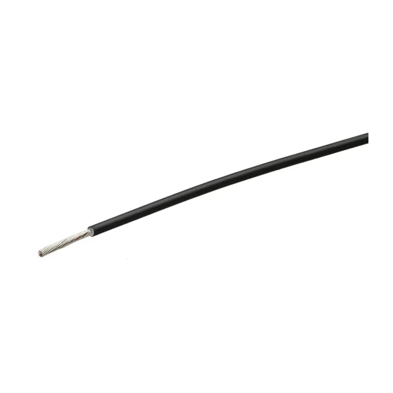 TE Connectivity FlexLite Series Black High Temperature Wire 19/0.32 mm Ethylene Tetrafluoroethylene 100 m FLHTC0311-1.50-0