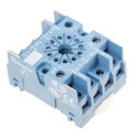 Finder 11 Way 250V AC DIN Rail Relay Socket with Screw Terminal, 10A Current for Use with 60.13 Series 90 90.27SMA