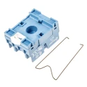 Finder 11 Way 250V AC DIN Rail Relay Socket with Screw Terminal, 10A Current for Use with 60.13 Series 90 90.27SMA