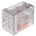 Finder Industrial PCB Power Relay, 24V ac Coil, 10A Switching Current, 3PDT Contact Configuration 55.13.8.024.0000