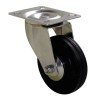 Guitel Hervieu Swivel Castor 65 mm Wheel Diameter 65 kg Load Capacity Rubber Wheel 1083067