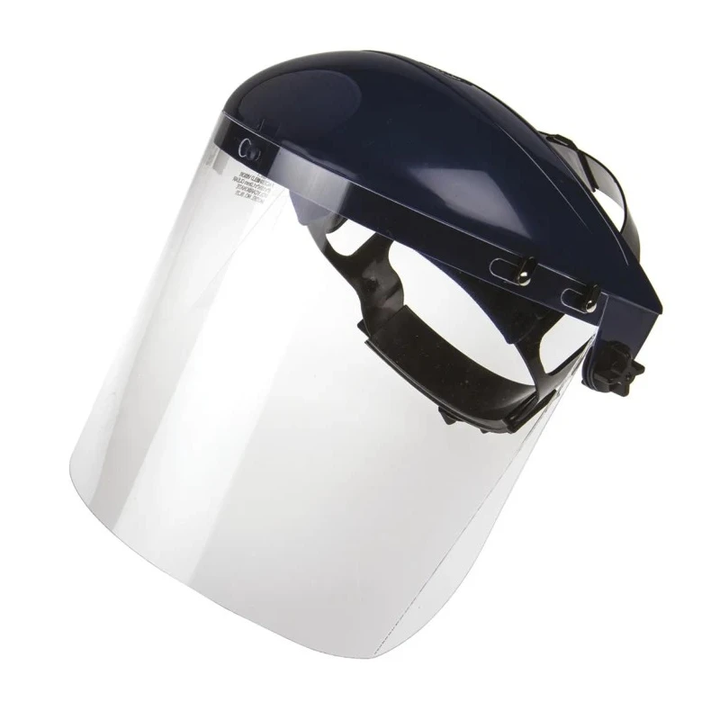 Bolle Clear Polycarbonate Face Shield with Adjustable Brow Guard, Impact Resistant, B-LINE Series BL20PI