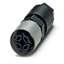 Phoenix Contact Circular Connector, 4 Contacts, Cable Mount, 20A, 690V, IP66 IP68 IP69K, IDC Termination, QPD Series IP66