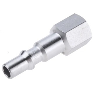 Staubli ? Fluid Connectors Staubli Fluid Connectors Stainless Steel Safety Quick Connect Coupling 1/8 in Female G RBE 06.6100