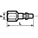 Staubli ? Fluid Connectors Staubli Fluid Connectors Stainless Steel Safety Quick Connect Coupling 1/8 in Female G RBE 06.6100