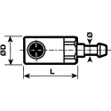 Staubli ? Fluid Connectors Body In Polyamide Safety Quick Connect Coupling 8mm ERS 06.1808