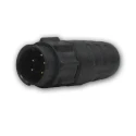 Switchcraft Circular Connector Cable Plug Male 5 Contacts Standard Size 250V 7.5A IP68 IP69K EN3L5MX