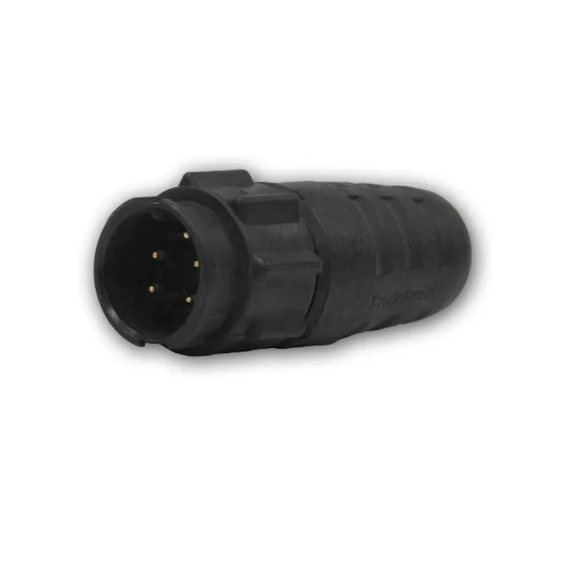 Switchcraft Circular Connector Cable Plug Male 5 Contacts Standard Size 250V 7.5A IP68 IP69K EN3L5MX