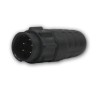 Switchcraft Circular Connector Cable Plug Male 5 Contacts Standard Size 250V 7.5A IP68 IP69K EN3L5MX
