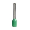 Schneider Electric Linergy DZ5 Insulated Crimp Bootlace Ferrule 1.2 mm Pin Diameter, 8.2 mm Pin Length, Green DZ5CE003