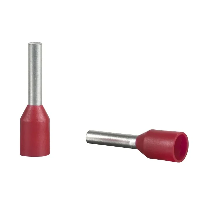 Schneider Electric Linergy AZ5 Insulated Crimp Bootlace Ferrule 1.8 mm Pin Diameter 8.2 mm Pin Length Red AZ5CE010