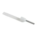Schneider Electric Linergy DZ5 Insulated Crimp Bootlace Ferrule, 8 mm Pin Length, 1.3 mm Pin Diameter, White, 22 AWG DZ5CA005