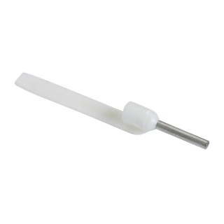 Schneider Electric Linergy DZ5 Insulated Crimp Bootlace Ferrule, 8 mm Pin Length, 1.3 mm Pin Diameter, White, 22 AWG DZ5CA005