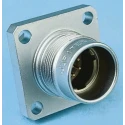 Souriau Sunbank by Eaton Circular Connector, Panel Mount, 7 Contacts, Male Plug, IP68, 600V, 14A, TP REC M 10TP N 07-20