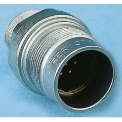 Souriau Sunbank by Eaton Circular Connector 7 Contacts Panel Mount Plug Female IP68 600V TP Series RER F 10TP N 07-20