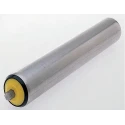 Interroll Stainless Steel Round Conveyor Roller Spring Loaded 50 mm Diameter x 500 mm Length, 10 mm Spindle 17XQNAAKAC - 500