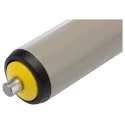Interroll Plastic Round Conveyor Roller Spring Loaded 40 mm Diameter x 200 mm Length Zinc Plated Steel 11A3S40J14 - 200