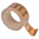 RS PRO Beige Polypropylene Vinyl Pipe Marking Tape, Pre-printed Text Gas, Width 50mm Length 33m 711-457