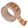 RS PRO Beige Polypropylene Vinyl Pipe Marking Tape, Pre-printed Text Gas, Width 50mm Length 33m 711-457