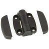 Southco Black Nylon Butt Hinge Screw Fixing 49mm x 44mm x 7mm G6-0-1